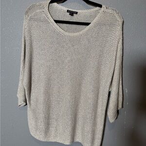 Eileen Fisher Linen Blend Sweater‎ Top- Medium